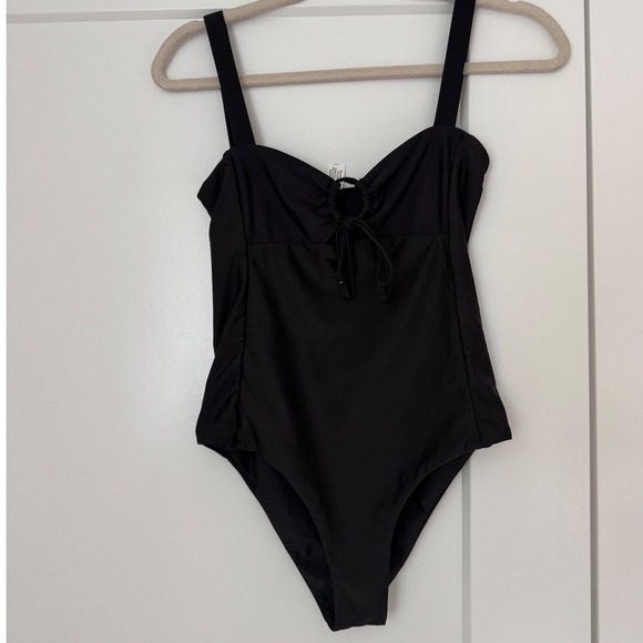 Jacks‎ swimwear tie front bodysuit one peice - Picture 1 of 6